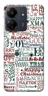 Чехол на Xiaomi Poco C65 Christmas mood ver.3 фото 1 из 1