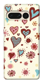 Чохол на Google Pixel 7 Pro Pretty hearts фото 1 з 1