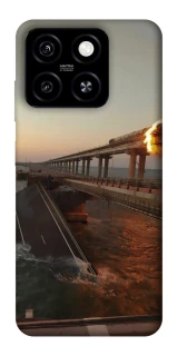 Чохол на ZTE Blade A55 4G Кримський міст втомився фото 1 з 1