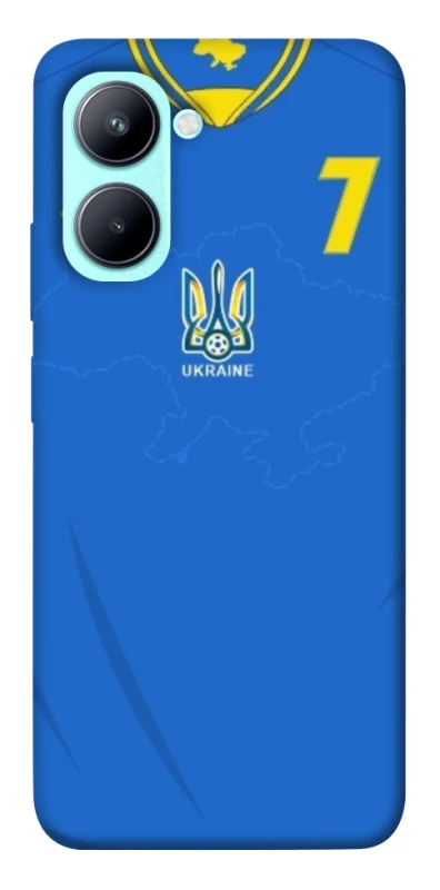 Чохол на Realme C33 UA-Football ver.4 фото 1 з 1