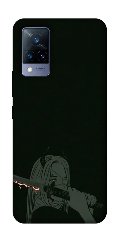 Чехол на Vivo V21 Человек-Бензопила фото 1 из 1