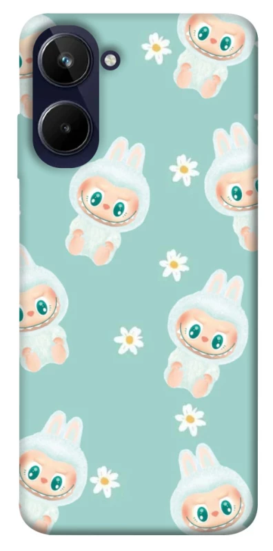 Чохол на Realme 10 4G Labubu Green фото 1 з 1