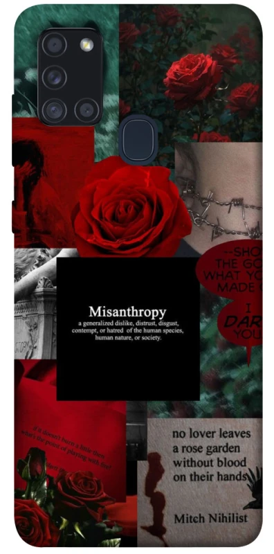 Чехол на Samsung Galaxy A21s Misanthropy фото 1 из 1