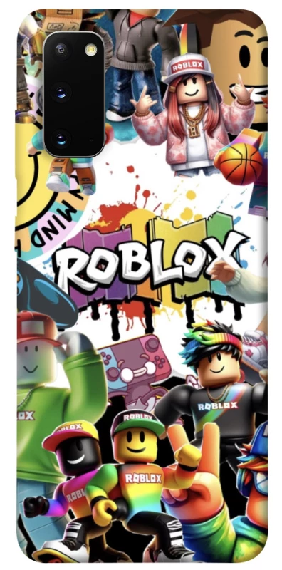 Чехол на Samsung Galaxy S20 Roblox Characters Collage фото 1 из 1