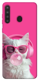 Чехол на Samsung Galaxy A21 Pink kitty фото 1 из 1