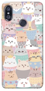 Чехол на Xiaomi Redmi Note 5 Pro / Note 5 (AI Dual Camera) Funny Kittens ver.2 фото 1 из 1
