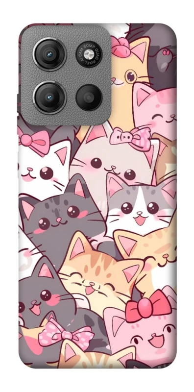 Чохол на Motorola Moto G15 4G Cute Cat фото 1 з 1