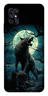 Чохол на ZTE Blade V2020 Smart Вовк під місяцем фото 1 з 1