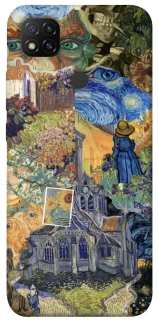 Чехол на Xiaomi Redmi 9C Van Gogh collage фото 1 из 1