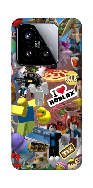 Чехол на Xiaomi 15 Roblox collage ver.5 фото 1 из 1