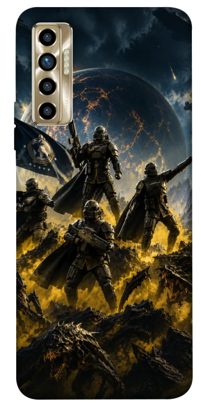 Чохол на TECNO Camon 17P HELLDIVERS фото 1 з 1