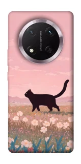Чохол на Honor X9c cat on a field фото 1 з 1