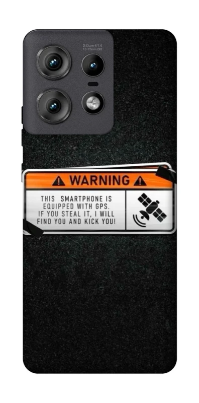 Чохол на Motorola Edge 50 Pro Warning фото 1 з 1