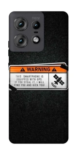 Чохол на Motorola Edge 50 Pro Warning фото 1 з 1