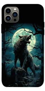 Чохол на Apple iPhone 12 Pro (6.1") Вовк під місяцем фото 1 з 1