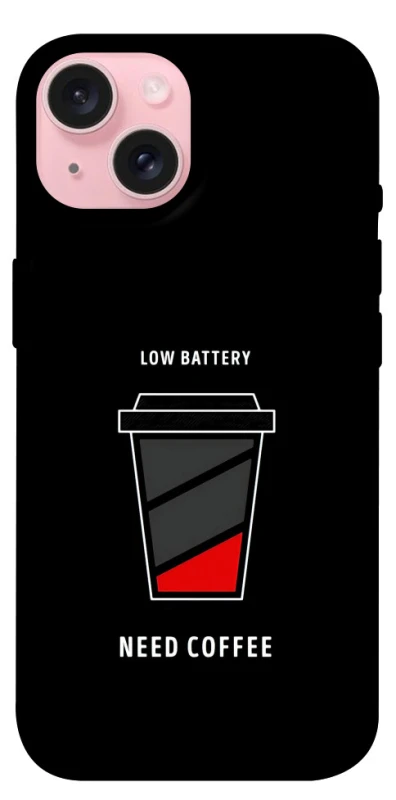 Чехол на Apple iPhone 15 (6.1") Low battery фото 1 из 1
