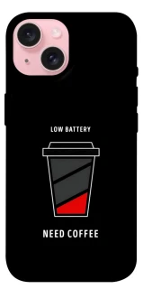 Чехол на Apple iPhone 15 (6.1") Low battery фото 1 из 1