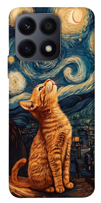 Чехол на Huawei Honor X8a van gogh cat фото 1 из 1