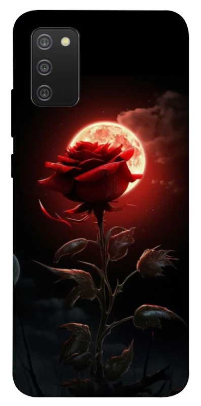Чехол на Samsung Galaxy A02s Красная роза фото 1 из 1