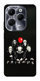 Чохол на Infinix Hot 40 Horror Friends фото 1 з 1