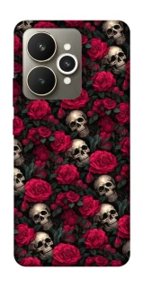 Чохол на Realme 15 Черепа та рози фото 1 з 1