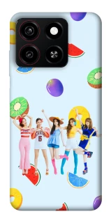 Чехол на ZTE Blade A35 4G RED VELVET v2 фото 1 из 1