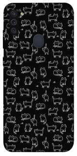 Чехол на Samsung Galaxy M11 Black Cats фото 1 Чехол на Samsung Galaxy M11 Black Cats фото 1 из 1