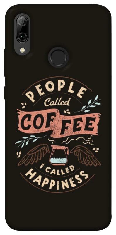 Чохол на Huawei P Smart (2019) Сoffee happiness фото 1 з 1