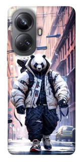 Чохол на Realme 10 Pro+ Панда кур'єр фото 1 з 1