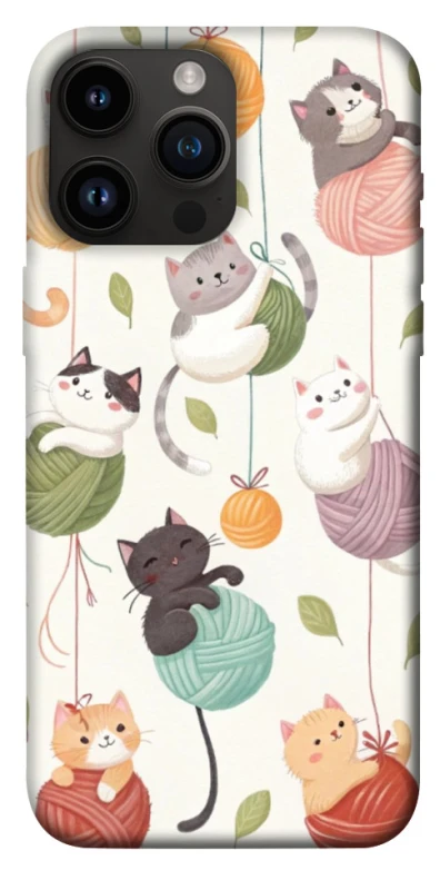 Чохол на Apple iPhone 14 Pro Max (6.7") Funny Kittens фото 1 з 1