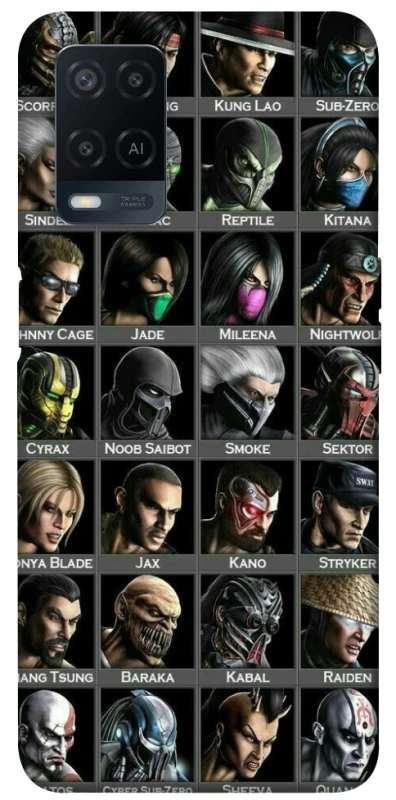 Чехол на Oppo A54 4G Mortal Kombat фото 1 из 1