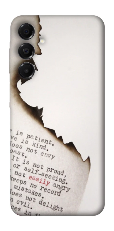 Чохол на Samsung Galaxy A17 4G/5G Вірші фото 1 з 1