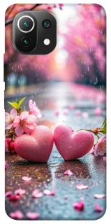 Чехол на Xiaomi Mi 11 Lite Pink heart фото 1 из 1