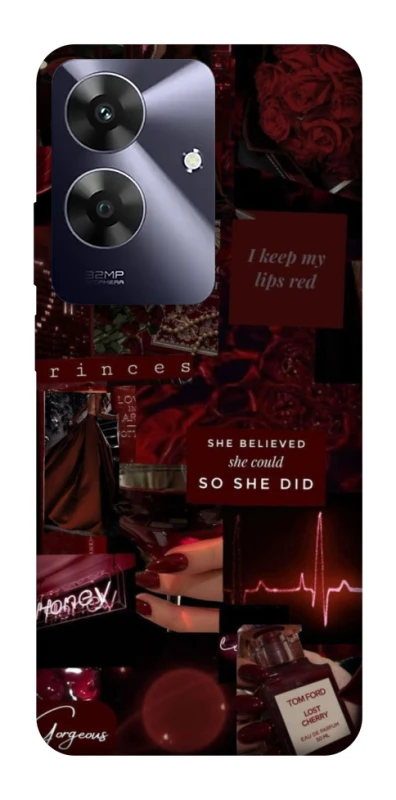 Чехол на Realme Note 60 Hot collage ver.2 фото 1 из 1