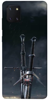Чохол на Samsung Galaxy Note 10 Lite (A81) Мечі Ведьмака фото 1 з 1
