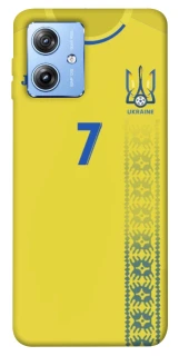 Чехол на Motorola Moto G84 UA-Football ver.3 фото 1 из 1