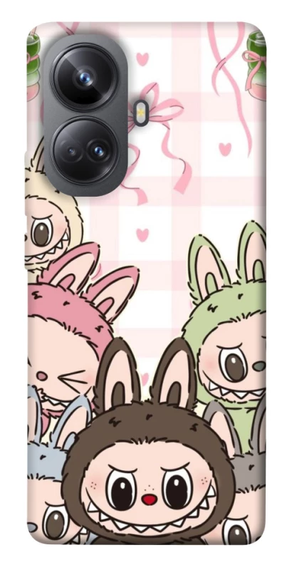 Чехол на Realme 10 Pro+ All Labubu 2 фото 1 из 1