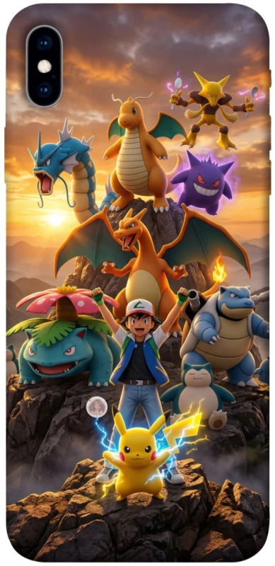 Чехол на Apple iPhone XS Max (6.5") Pokemon фото 1 из 1