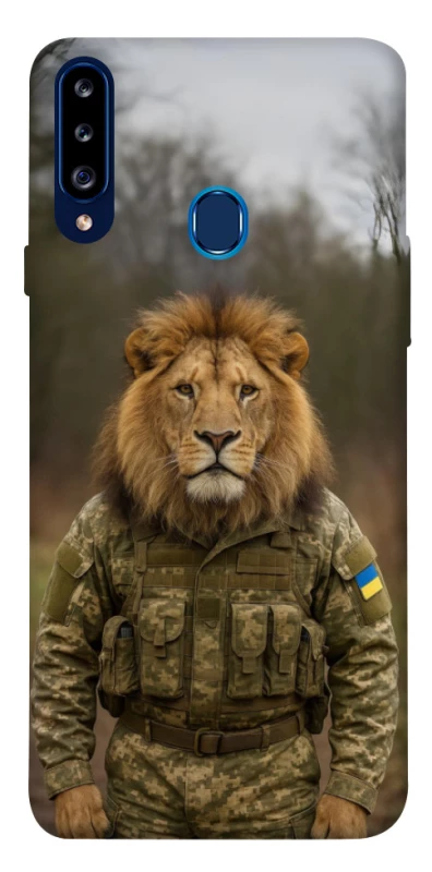 Чохол на Samsung Galaxy A20s Лев захисник фото 1 з 1