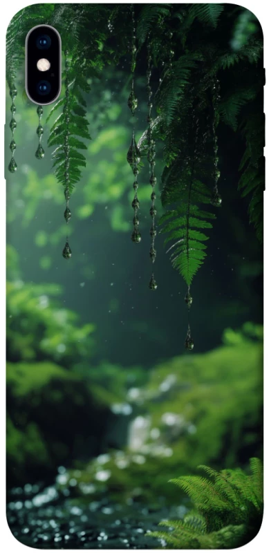 Чохол на Apple iPhone XS Max (6.5") rain forest фото 1 з 1