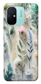 Чохол на Xiaomi Redmi 12C / Poco C55 Floral design ver.3 фото 1 з 1