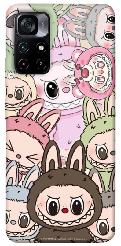 Чохол на Xiaomi Poco M4 Pro 5G All Labubu 3 фото 1 з 1