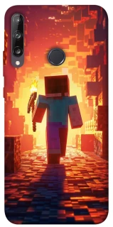 Чехол на Huawei P40 Lite E Minecraft adventure фото 1 из 1