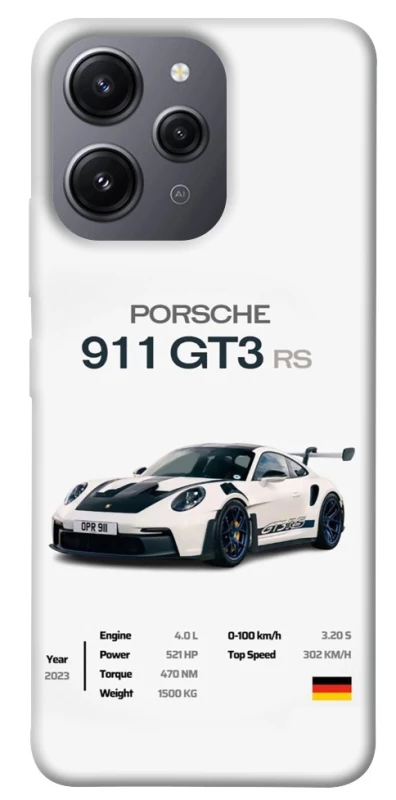 Чехол на Xiaomi Redmi 12 Porsche 911 GT3 фото 1 из 1