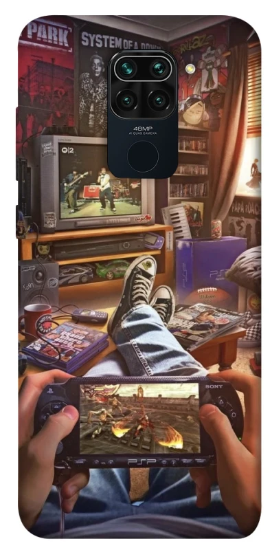 Чохол на Xiaomi Redmi Note 9 / Redmi 10X Retro style v4 фото 1 з 1