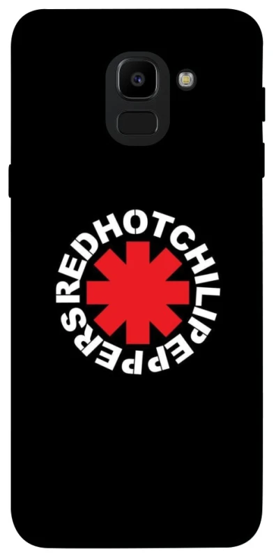 Чехол на Samsung J600F Galaxy J6 (2018) Red Hot Chili Peppers logo фото 1 Чехол на Samsung J600F Galaxy J6 (2018) Red Hot Chili Peppers logo фото 1 из 1
