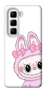 Чохол на Infinix Hot 50 Pro Labubu White фото 1 з 1