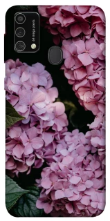 Чохол на Samsung Galaxy M21s Рожеві гартензії фото 1 з 1