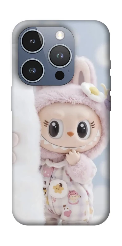 Чохол на Apple iPhone 16 Pro Labubu Happy фото 1 з 1