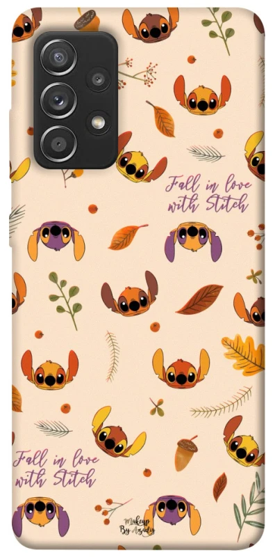 Чохол на Samsung Galaxy A52 4G / A52 5G Fall in love with Stitch фото 1 з 1